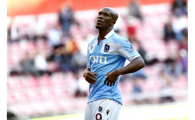 Trabzonspor'da Nwakaeme sakatland