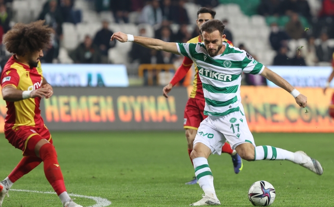 Konyaspor, evinde Yeni Malatyaspor'u ge�emedi!