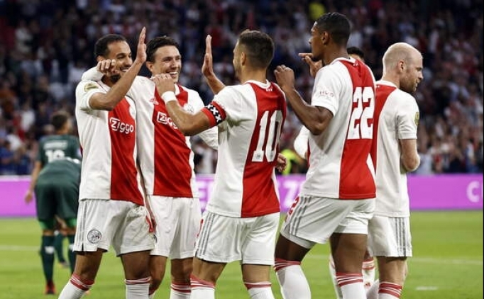 Beşiktaş'ın rakibi Ajax, rakibine gol yağdırdı!