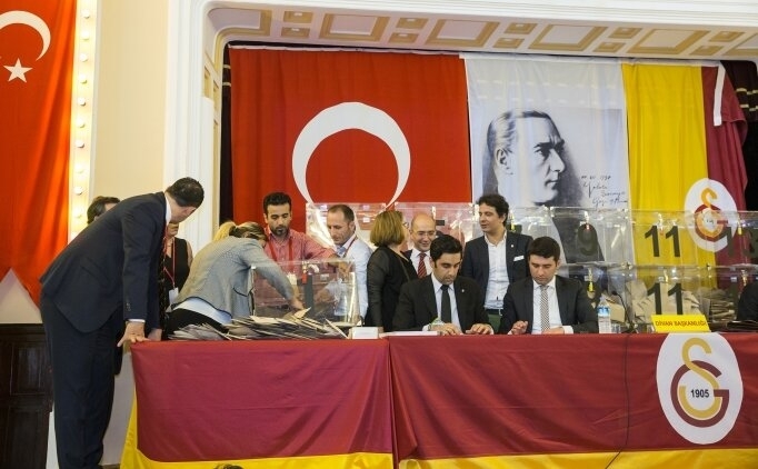 Galatasaray'da ba�kanl�k rakam�: 1200 oy!