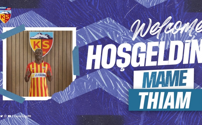 Mame Thiam, resmen Kayserispor'da
