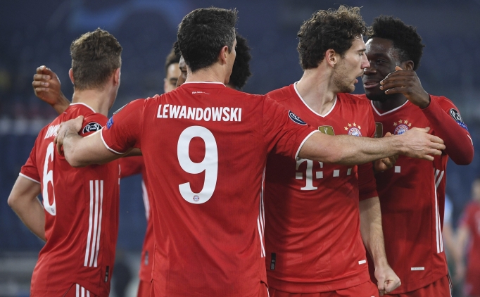 Bayern eyrek final kapsn 4-1'le aralad