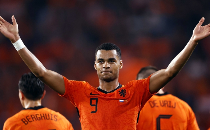 Cody Gakpo: 'T�rkiye'yi yenece�iz'