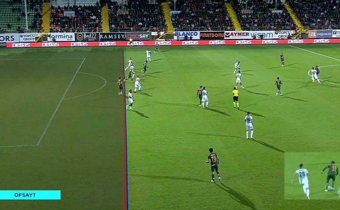Alanyaspor'un golü VAR'dan döndü