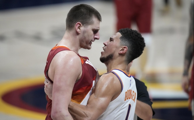 Booker, Jokic'le tartmas sonras: 'Kt niyetli olmadn biliyorum'