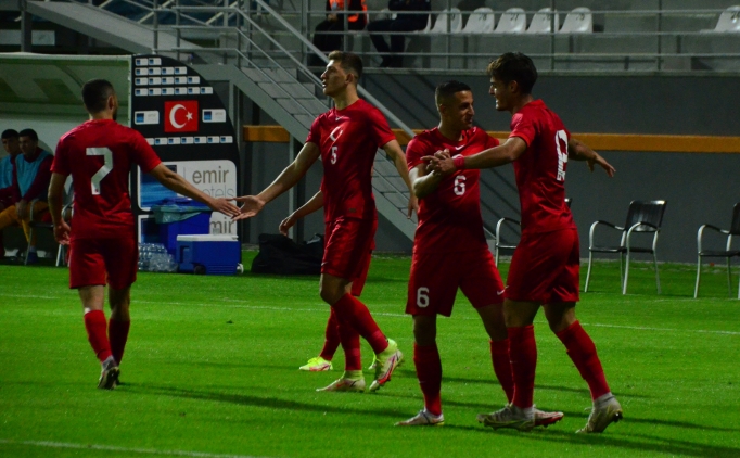 U19 Milli Tak�m'dan San Marino'ya 3 gol