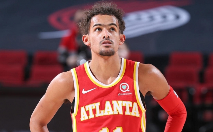 Trae Young Atlanta formasıyla