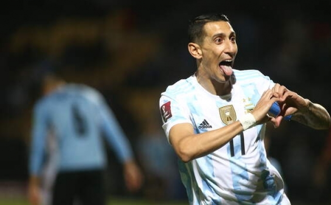 Arjantin Uruguay deplasman�nda 3 puan� ald�