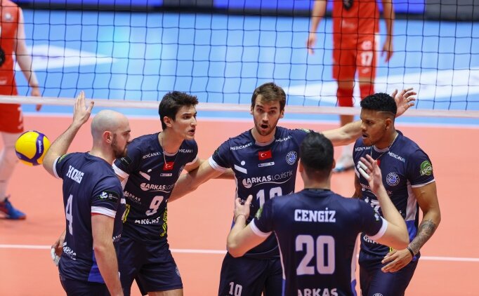 Arkas Spor, CEV Kupas'nda son 16'ya kald