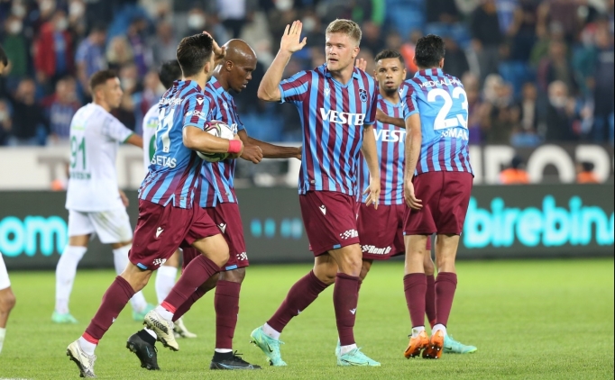 Trabzonspor'un hcumcular skor retmekte zorlanmyor