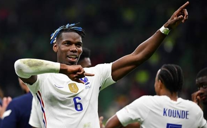 Paul Pogba'da mutlu son!