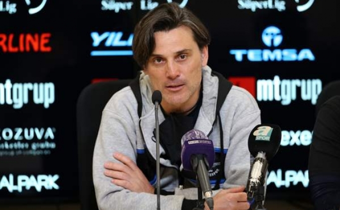 Montella: 'Zihinsel d kabul ediyoruz'