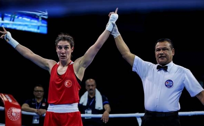 Milli boks�r Sema �al��kan'dan madalya ba�ar�s�