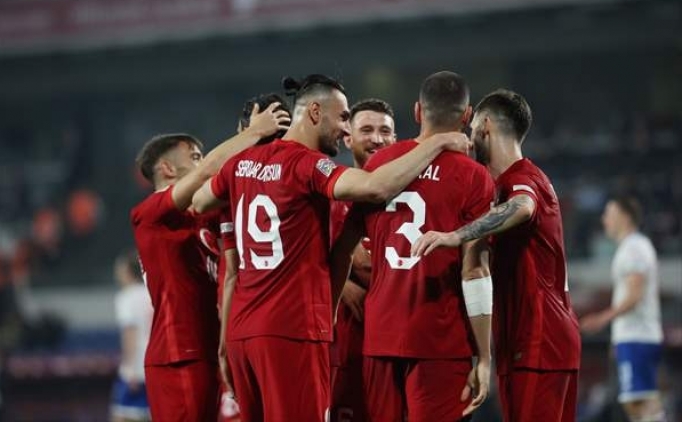 A Milli Tak�m'da hedef 3'de 3