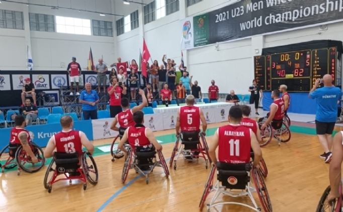 Tekerlekli Sandalye Basketbolda milliler �eyrek finalde!