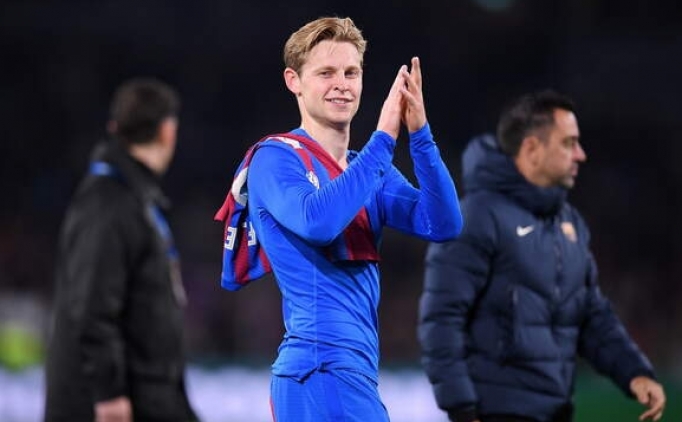 De Jong i�in iki se�enek; ya indirim ya sat��