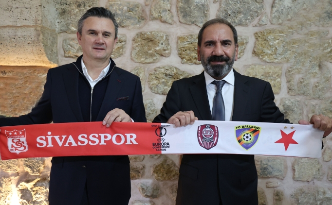 Sivasspor ve Cluj'dan dotluk mesajı!