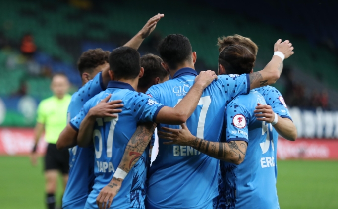 Rizespor, iki golle turlad