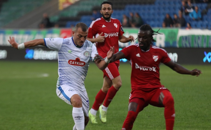 Rizespor, Boluspor'u tek golle ge�ti!