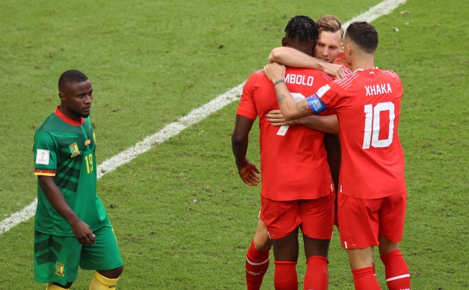 İsviçre, Kamerun'u tek golle devirdi!