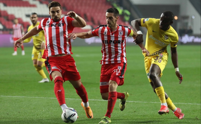 Samsunspor ile Eyüpspor bir puana razı oldu!