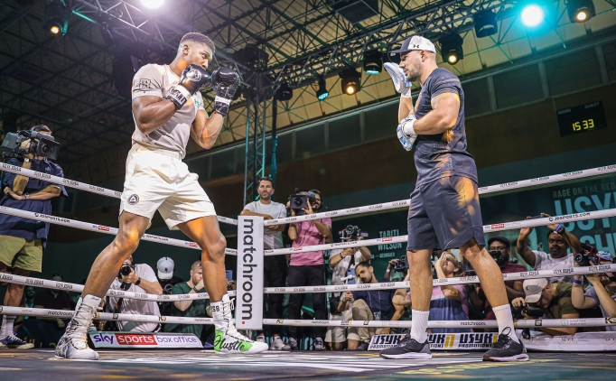 Usyk ile Joshua, r�van�a haz�rlan�yor!