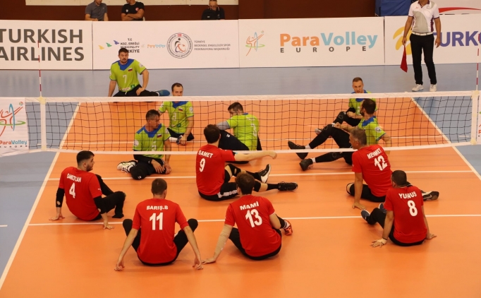 Oturarak Voleybol Gm Ligi'nin al treni yapld