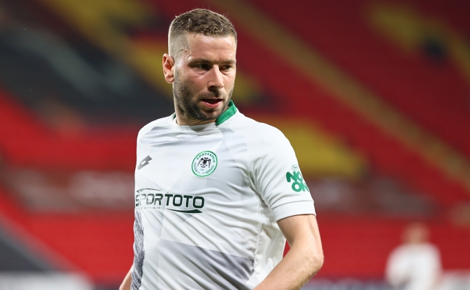 Nejc Skubic'ten Konyaspor'a veda mektubu