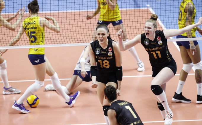 ampiyonlar Ligi'nde final iin ilk adm Vakfbank'tan