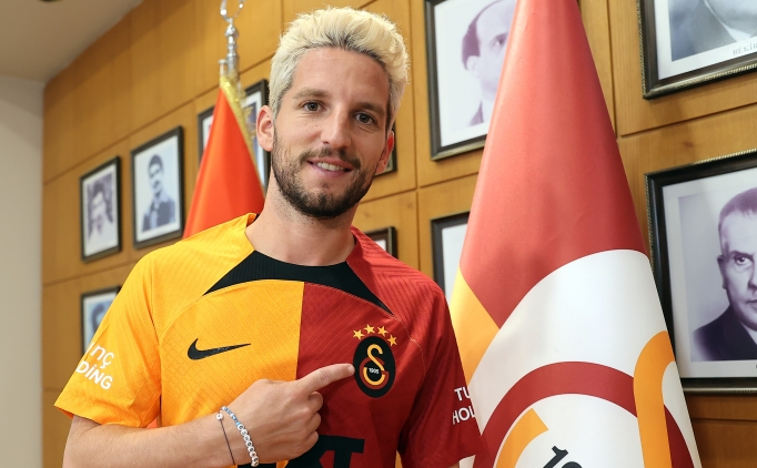 Galatasaray'�n yeni 10'u Dries Mertens