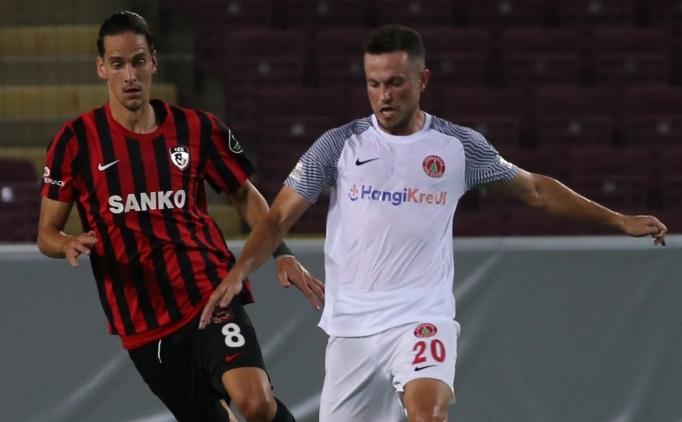 �mraniye, Gaziantep'ten son dakikada puan ald�