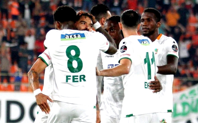 Derbide kazanan Alanyaspor