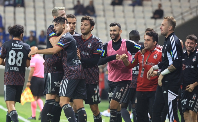 Beşiktaş deplasmanda yüksekten uçtu