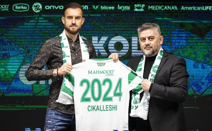 Konyaspor'da Cikalleshi'nin szlemesi uzatld