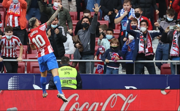 Atletico Madrid, Vallecano'yu Correa ile geti!