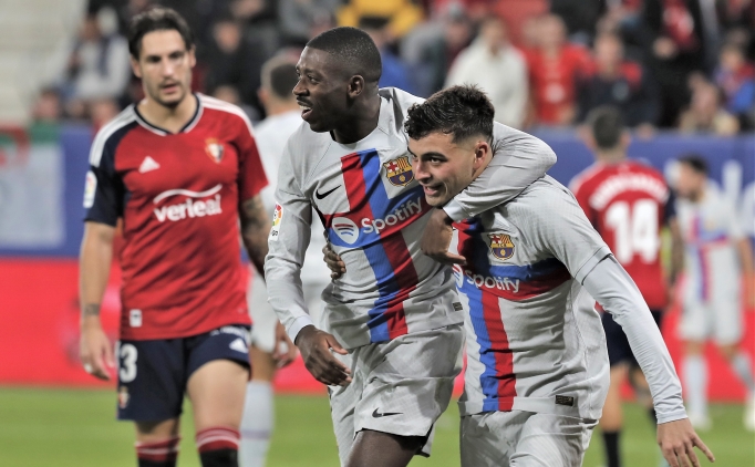 Barcelona 10 ki�iyle geriden gelip kazand�