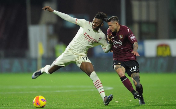 Milan deplasmanda sonuncu Salernitana'ya puan verdi