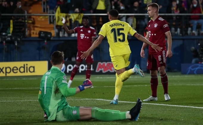 Villarreal'den Bayern Mnih'e tek goll srpriz