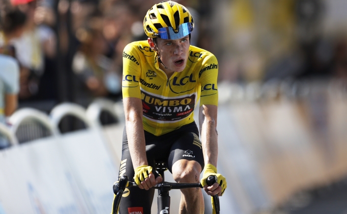 109. Fransa Bisiklet Turu'nda Vingegaard liderliini srdrd