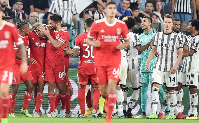 Benfica Juventus'u deplasmanda affetmedi