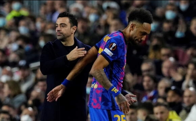 Xavi: 'Aubameyang, cennetten bir armaan gibi'