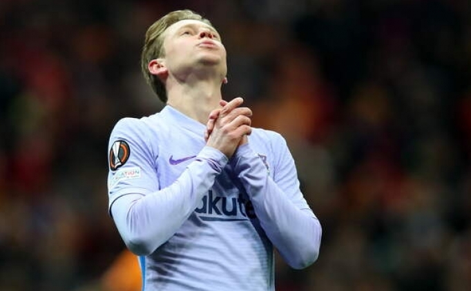 Barcelona'dan de Jong'a ilgin� teklif!