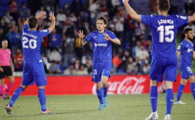 Enes �nal'�n gol� Getafe'ye yetmedi!