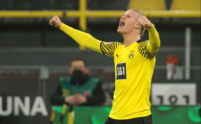 PSG'nin �nceli�i Erling Haaland!