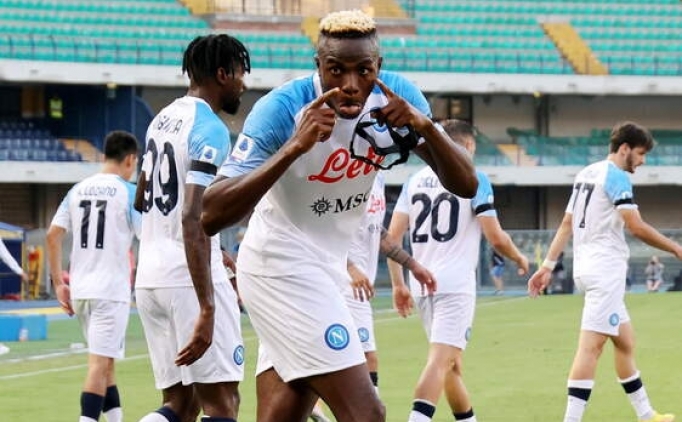 Osimhen i�in United'dan 100 milyon ve Cristiano talebi