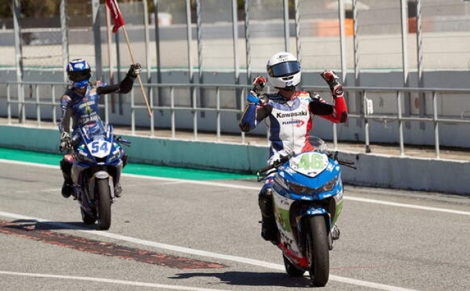 Milli motosiklet�i Bahattin Sofuo�lu, Hollanda'da 15. oldu