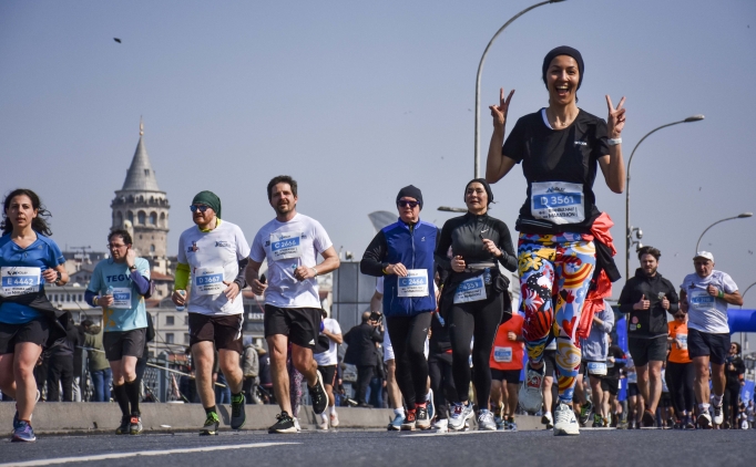 �stanbul Maratonu'na yabanc� atlet damgas�