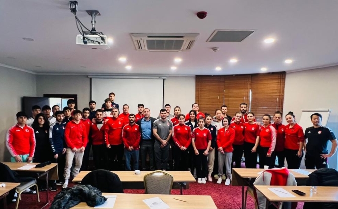 Olimpik milli judocular Antalya'da kampa girdi