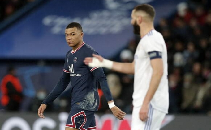 Benzema ve Mbappe golleriyle tarihe geti