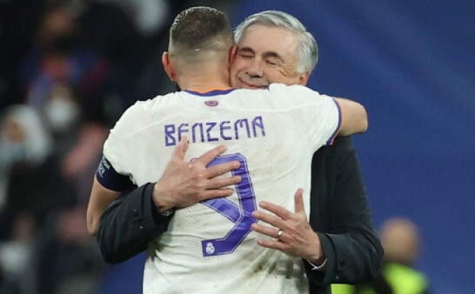 Ancelotti: 'Benzema'nn deeri anlatlamaz'